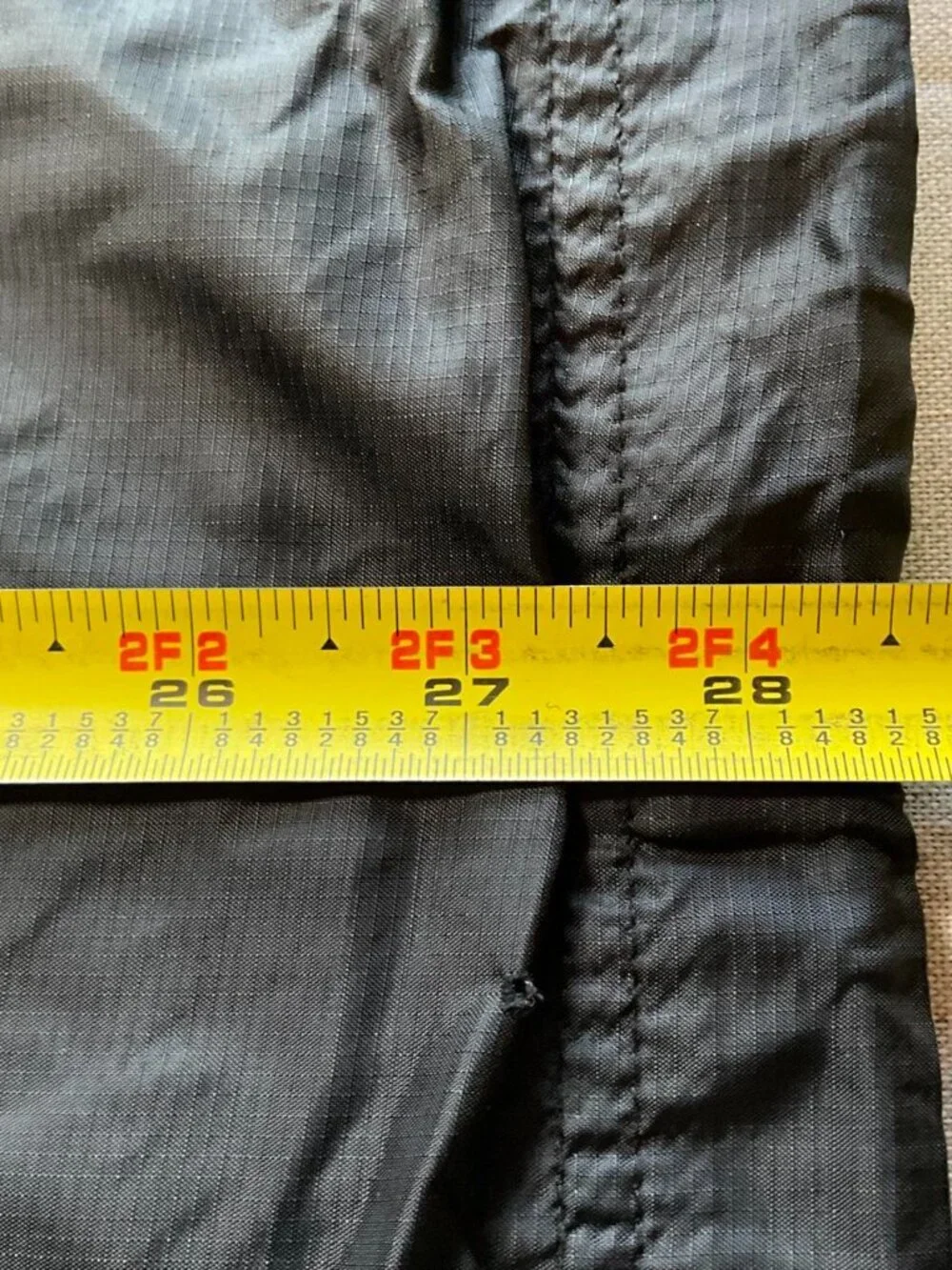 Mens GAP Factory Store Black Polyester Nylon Full Zip Windbreaker Jacket(XLarge)